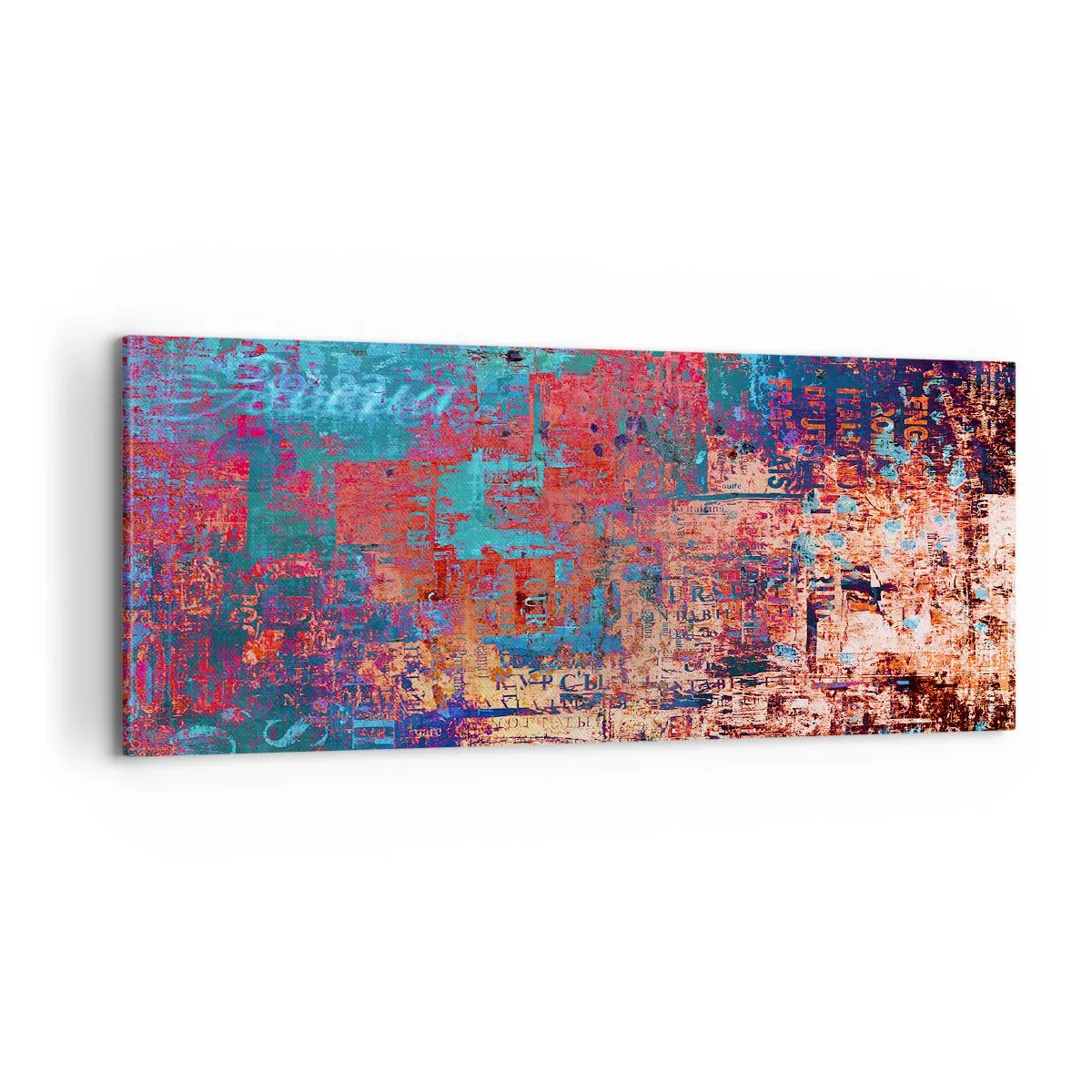 Bild auf Leinwand - Leinwandbild - Erinnerung und Vergessen - 100x40 cm