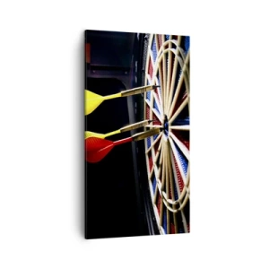 Bild auf Leinwand - Leinwandbild - Auf den Punkt gebracht - 45x80 cm