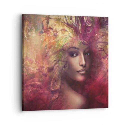 Bild auf Leinwand - Leinwandbild - Ich bin hier! - 30x30 cm