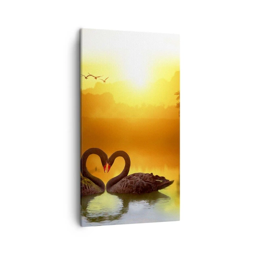 Bild auf Leinwand - Leinwandbild - Alles passt zusammen - 45x80 cm