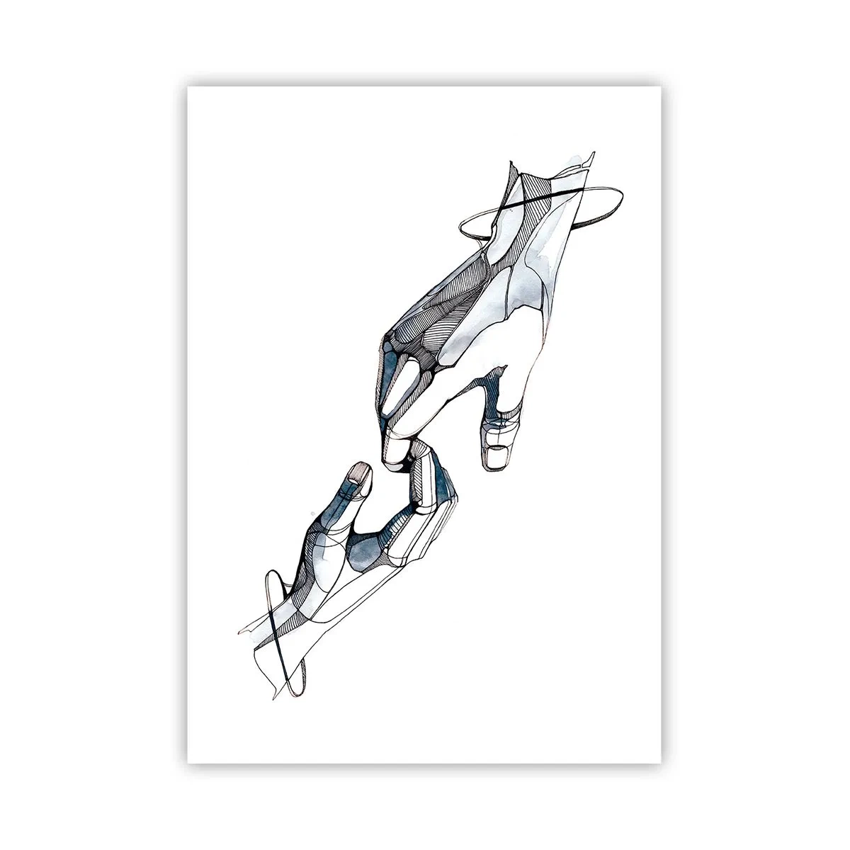 Poster - Eine gute Geste - 70x100 cm