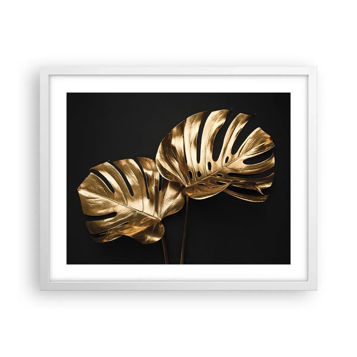 Poster in einem weißen Rahmen - Die Schätze der Natur - 50x40 cm