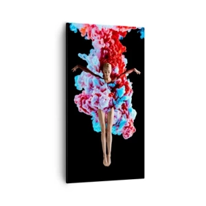 Bild auf Leinwand - Leinwandbild - In voller Blüte - 55x100 cm