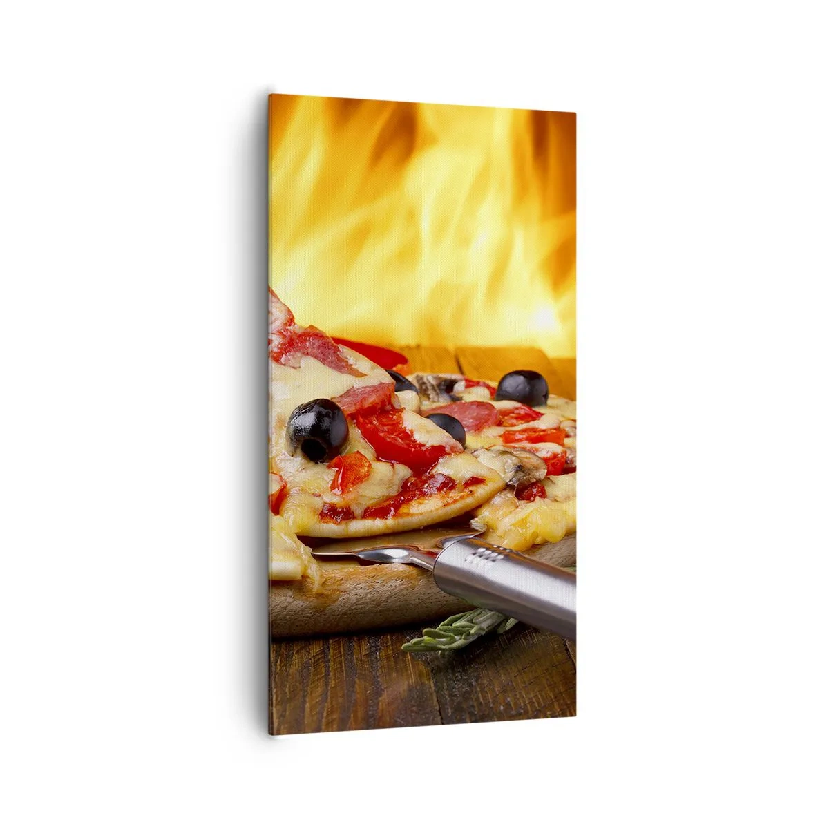 Bild auf Leinwand - Leinwandbild - Aus Italien mit Liebe - 65x120 cm