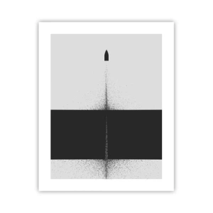 Poster - Direkt zum Ziel - 40x50 cm
