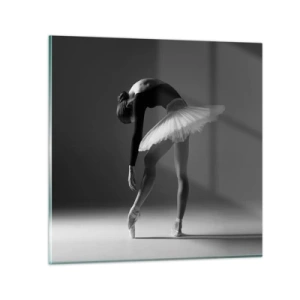 Glasbild - Bild auf glas - Bella Ballerina - 70x70 cm