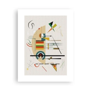 Poster - Und die Welt lacht - 30x40 cm