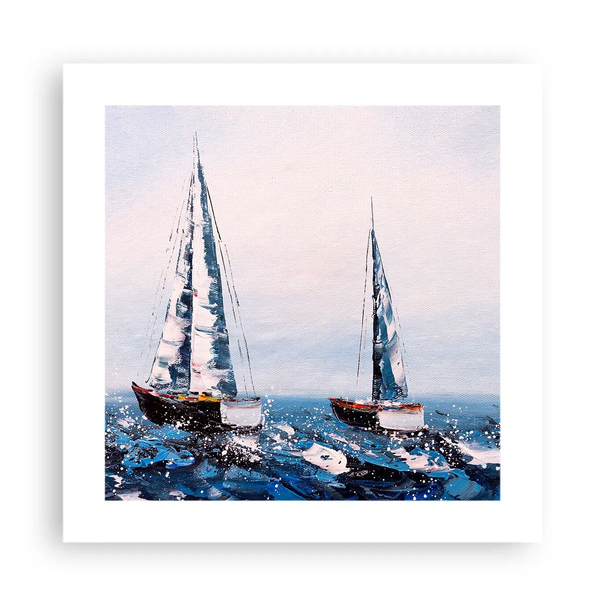 Poster - Bruderschaft des Windes - 40x40 cm