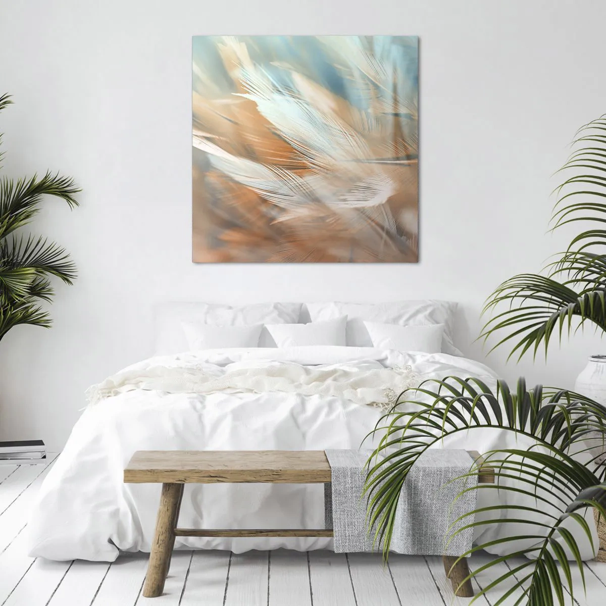 Bild auf Leinwand - Leinwandbild - Im Land der Sanftmut - 50x50 cm