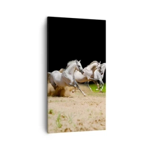 Bild auf Leinwand - Leinwandbild - Drei Grazien - 45x80 cm