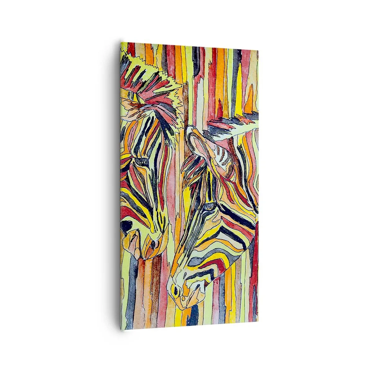 Bild auf Leinwand - Leinwandbild - Also du auch... - 65x120 cm