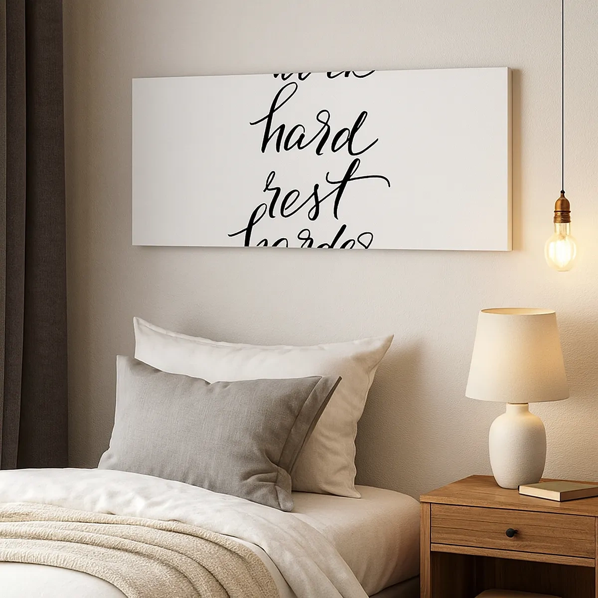 Bild auf Leinwand - Leinwandbild - Lebensbalance - 30x30 cm