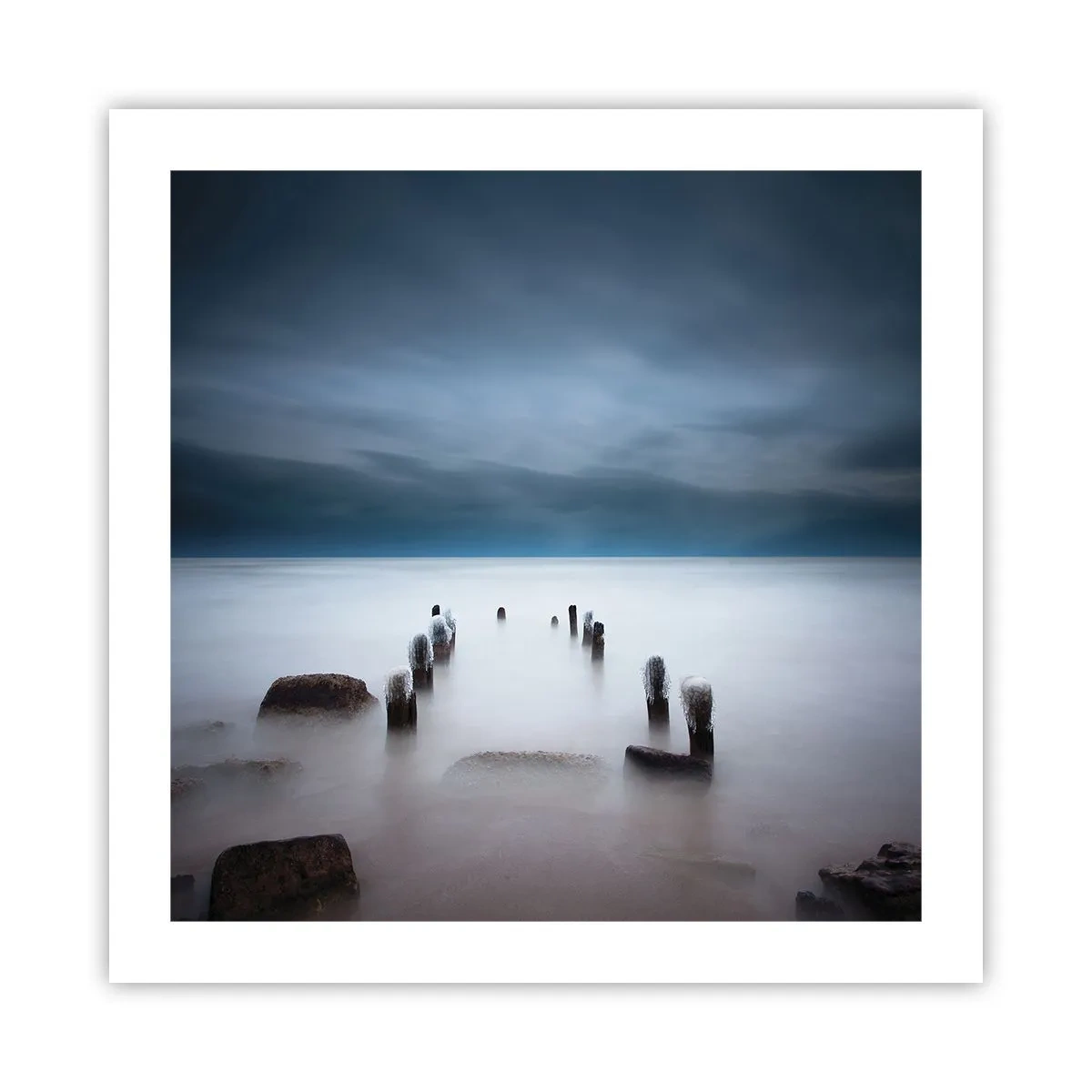 Poster - Nachdenklicher See - 50x50 cm