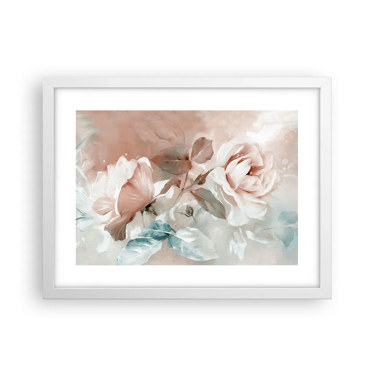 Poster in einem weißen Rahmen - Geist der Romantik - 40x30 cm