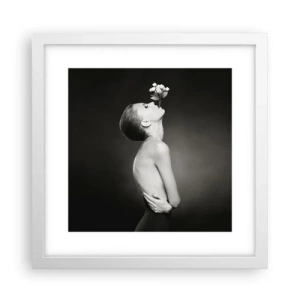 Poster in einem weißen Rahmen - Exzentrische Eleganz - 30x30 cm