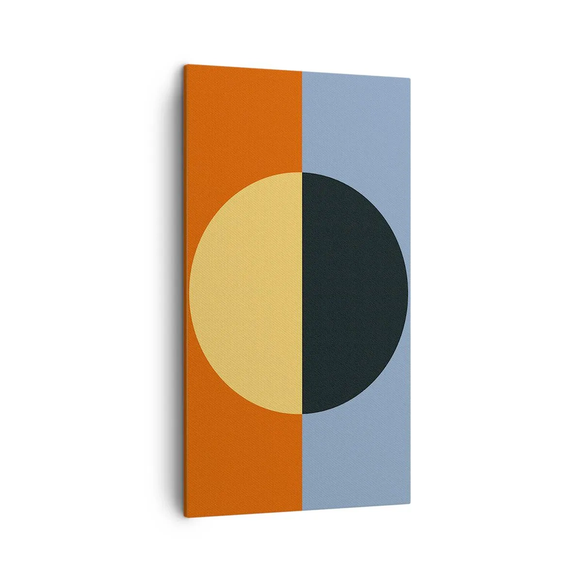 Bild auf Leinwand - Leinwandbild - Eine Komposition aus Wärme und Kühle - 45x80 cm