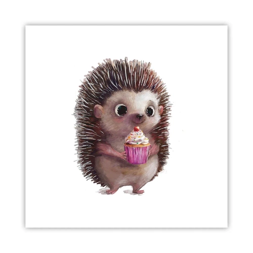 Poster - Der Feiertag ist jeden Tag - 40x40 cm