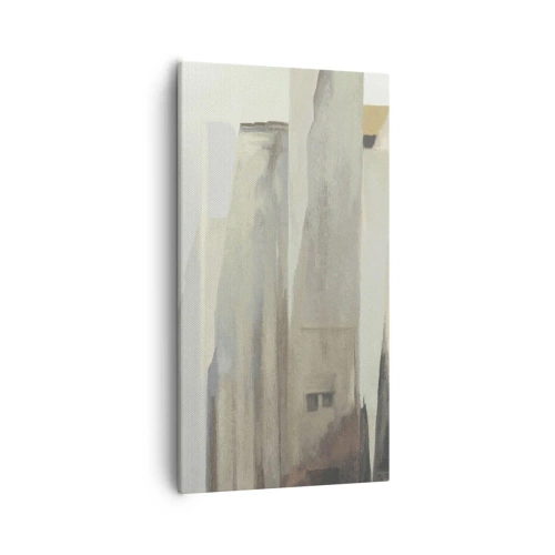 Bild auf Leinwand - Leinwandbild - Traum von der Stadt - 55x100 cm