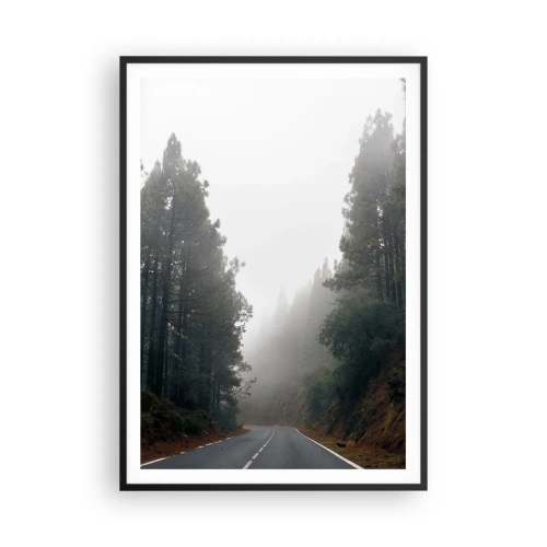 Poster in einem schwarzem Rahmen - Eine Geschichte von einem magischen Wald - 70x100 cm