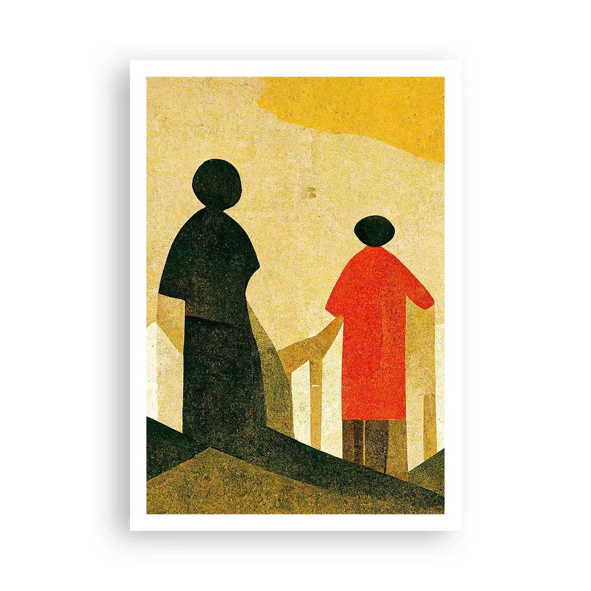 Poster - Es ist noch ein langer Weg - 70x100 cm