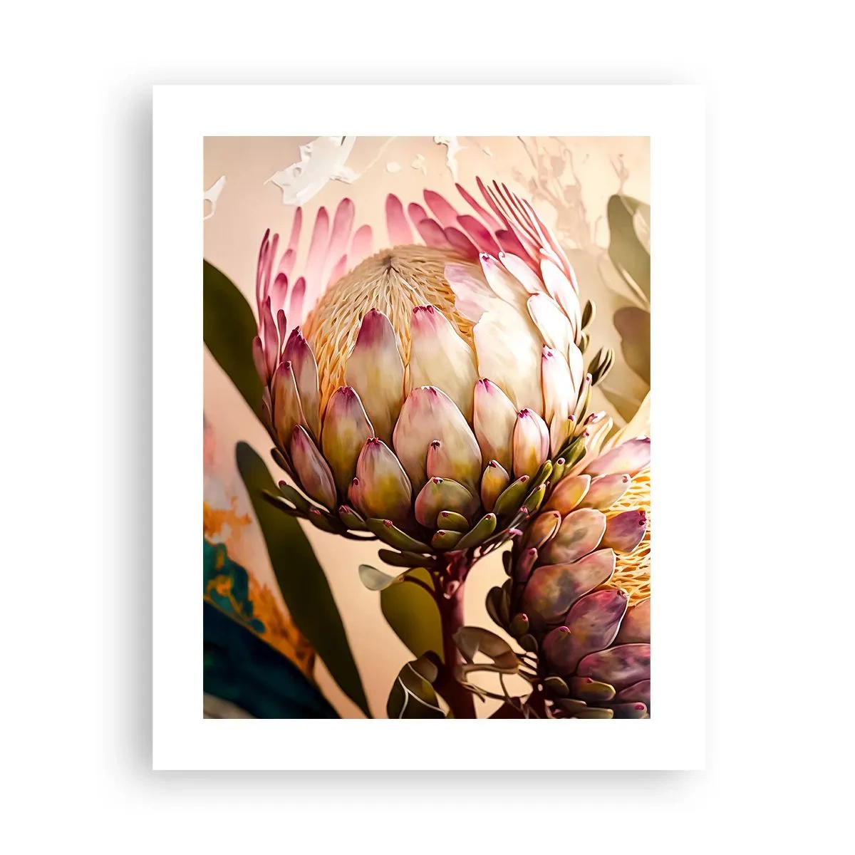 Poster - Zärtlich umarmt - 40x50 cm