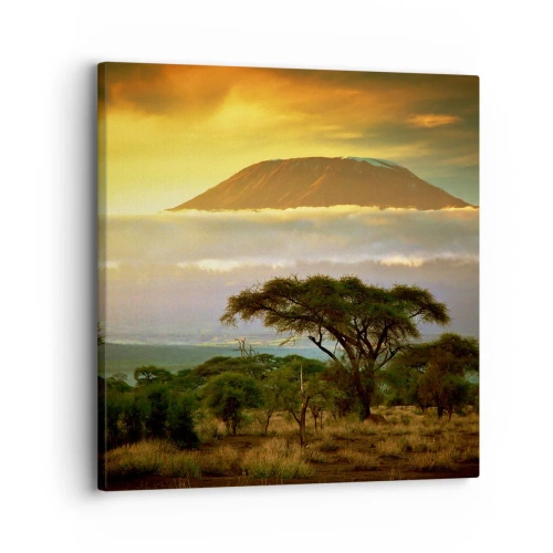 Bild auf Leinwand - Leinwandbild - Ein Reisetraum - 30x30 cm