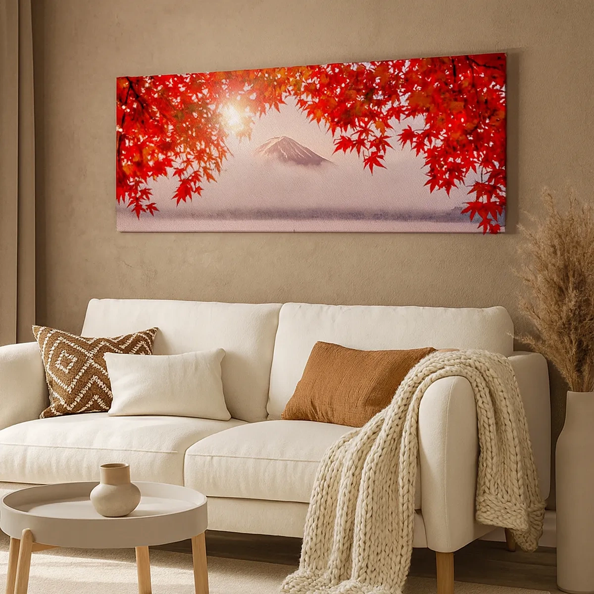 Bild auf Leinwand - Leinwandbild - Im japanischen Klima - 30x30 cm