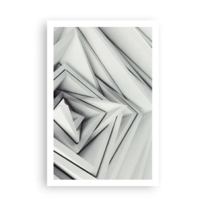 Poster - Spitzwinklige Knospen - 61x91 cm