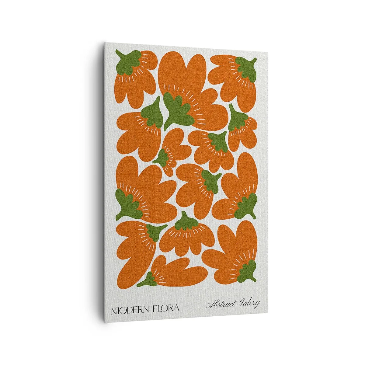 Bild auf Leinwand - Leinwandbild - Aus dem Leben der Blumen - 80x120 cm