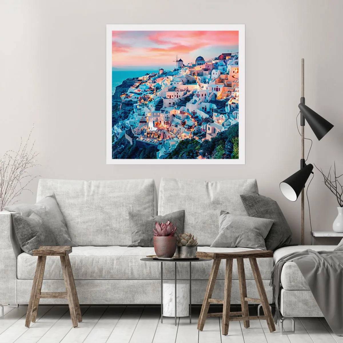 Poster - Dein toller griechischer Urlaub - 50x50 cm