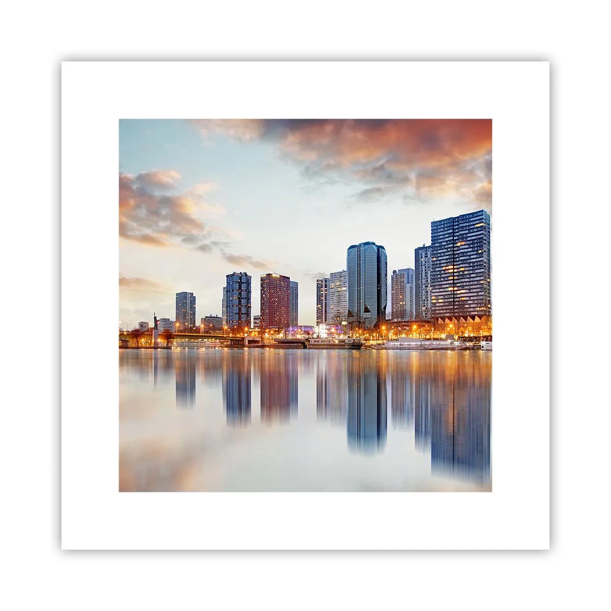 Poster - Die monumentale Ruhe von Paris - 30x30 cm