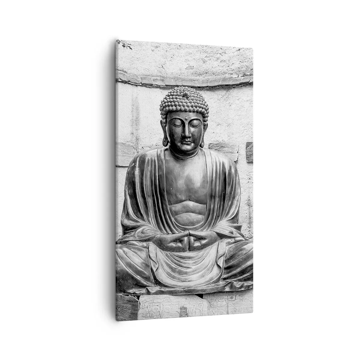 Bild auf Leinwand - Leinwandbild - An der Quelle des Friedens - 55x100 cm