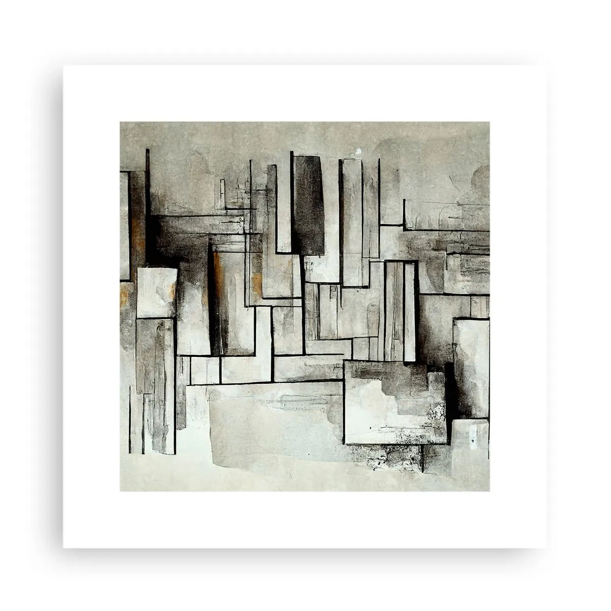 Poster - Kraft der Einfachheit - 30x30 cm