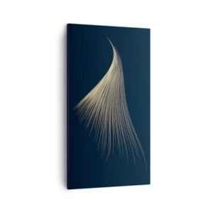 Bild auf Leinwand - Leinwandbild - Wie das Haar eines Engels - 45x80 cm