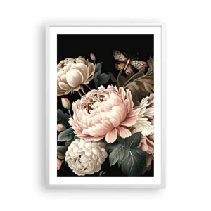 Poster in einem weißen Rahmen - Im Barockstil - 50x70 cm