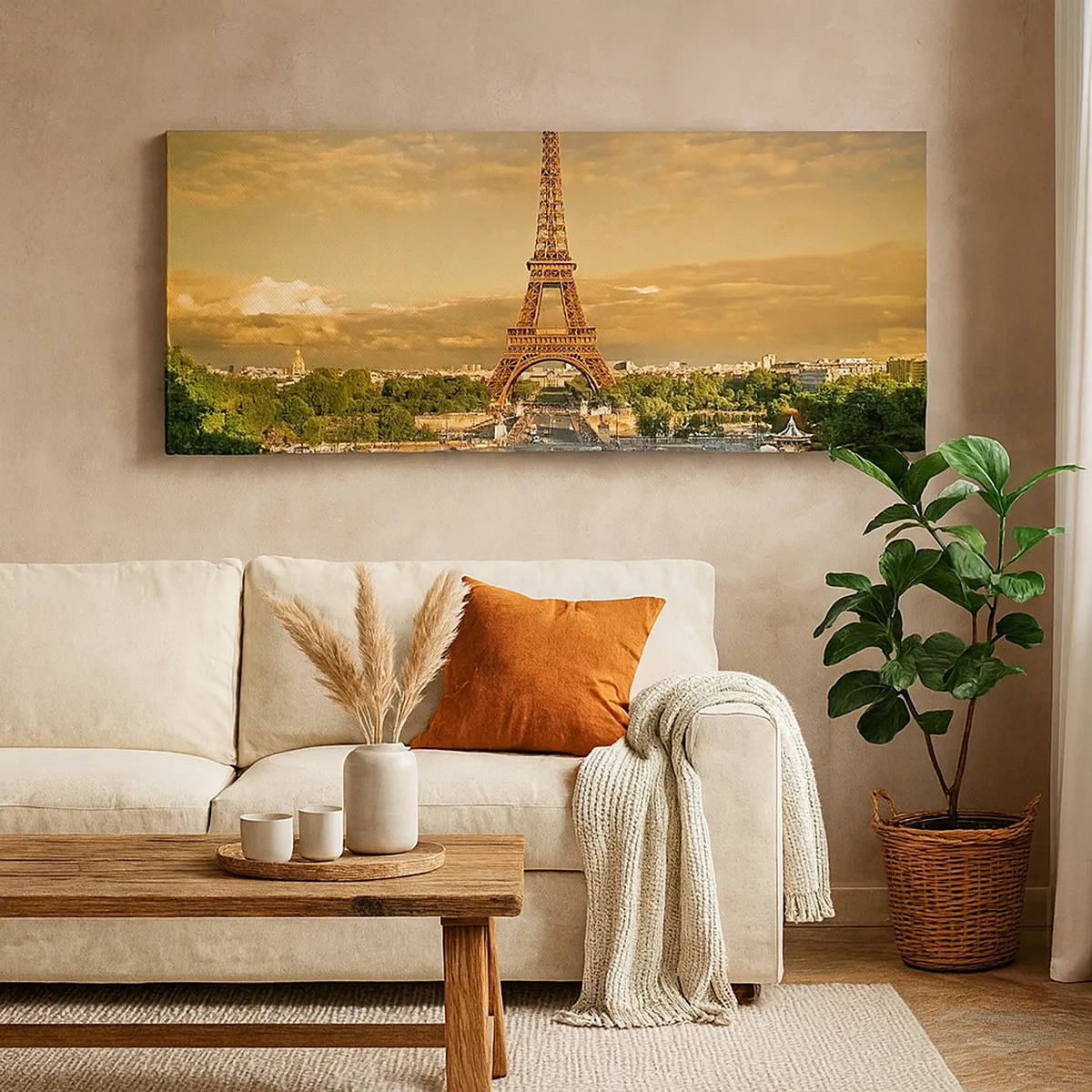 Bild auf Leinwand - Leinwandbild - Königin von Paris - 30x30 cm