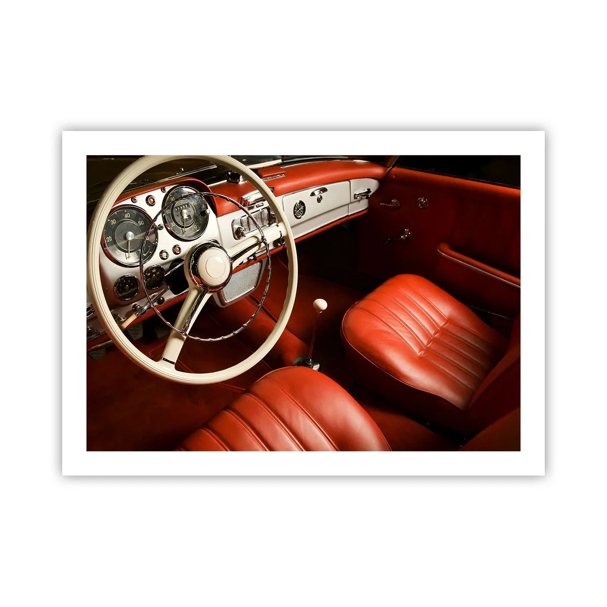 Poster - Luxus im Vintagestil - 70x50 cm