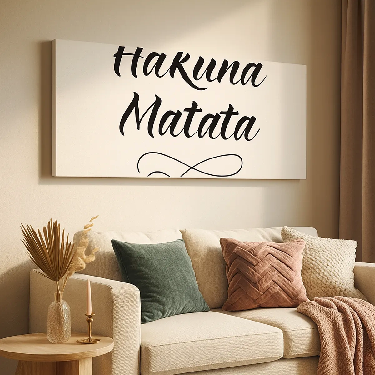 Bild auf Leinwand - Leinwandbild - Bester Ratschlag - 30x30 cm