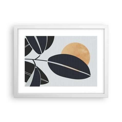 Poster in einem weißen Rahmen - Heißer Sommertag - 40x30 cm