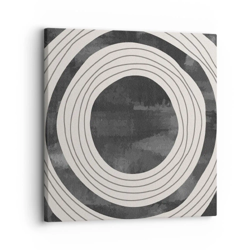 Bild auf Leinwand - Leinwandbild - Auf den Punkt gebracht - 30x30 cm