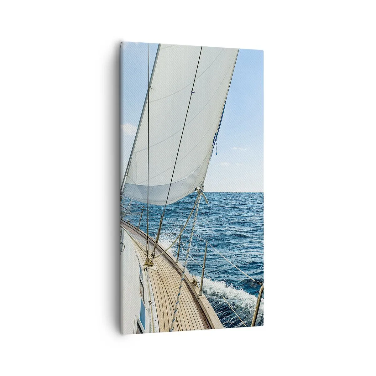 Bild auf Leinwand - Leinwandbild - Ahoi, Abenteuer - 55x100 cm