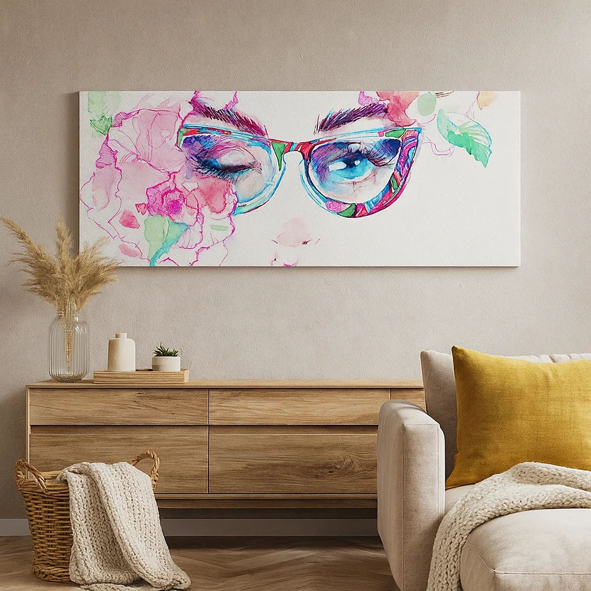 Bild auf Leinwand - Leinwandbild - Ein verlockendes Versprechen - 30x30 cm