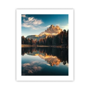 Poster - Doppelte Landschaft - 40x50 cm