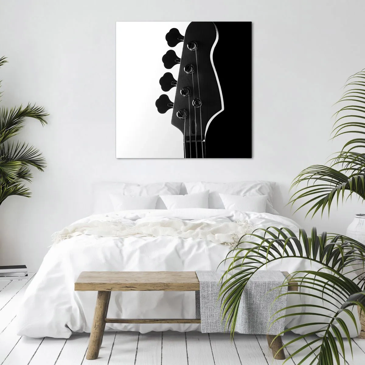 Bild auf Leinwand - Leinwandbild - Rockige Stille - 40x40 cm