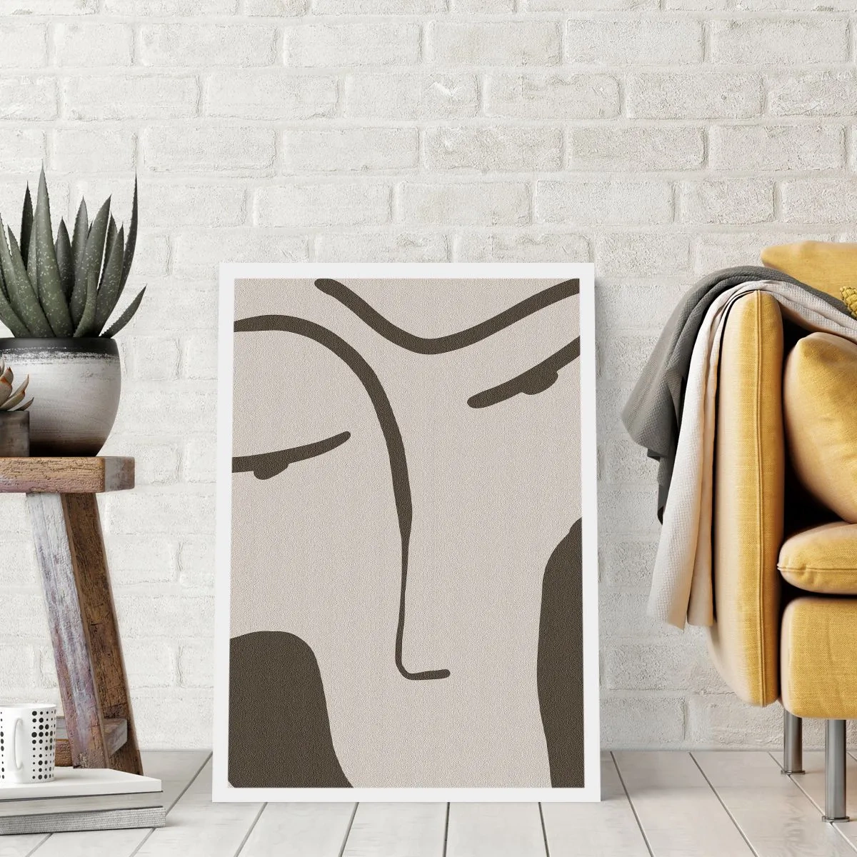 Poster - Wie ein Modigliani-Gemälde - 40x50 cm