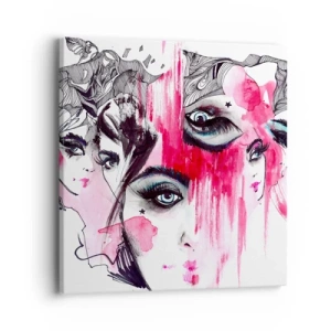 Bild auf Leinwand - Leinwandbild - , - 40x40 cm