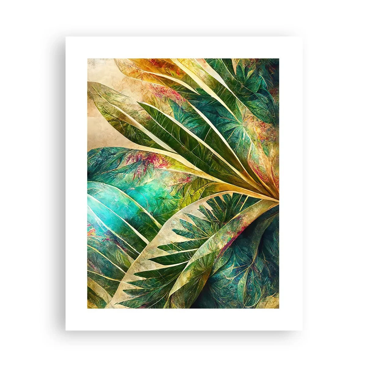 Poster - Farben der Tropen - 40x50 cm