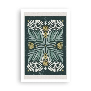 Poster - Wie ein Volksausschnitt - 61x91 cm