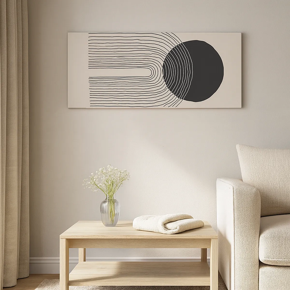 Bild auf Leinwand - Leinwandbild - Zittern und Vertrauen - 30x30 cm