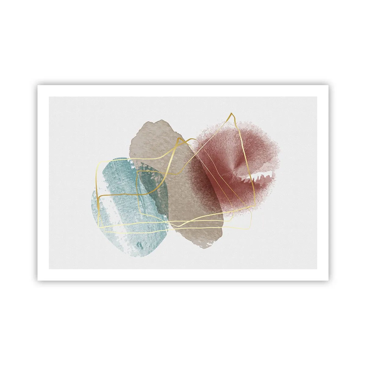 Poster - Korallen des Weltraums - 91x61 cm